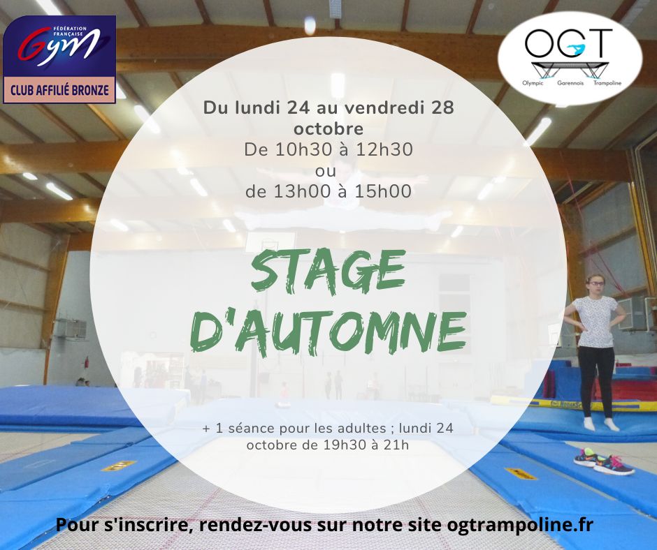 Stage automne